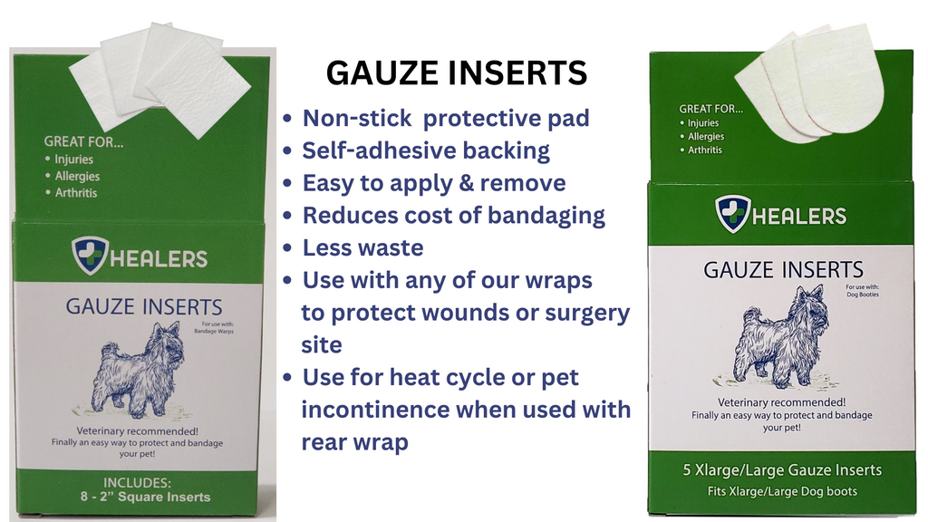 Elastic Dog Leg Wraps With Gauze Pad — Buy Yours Today