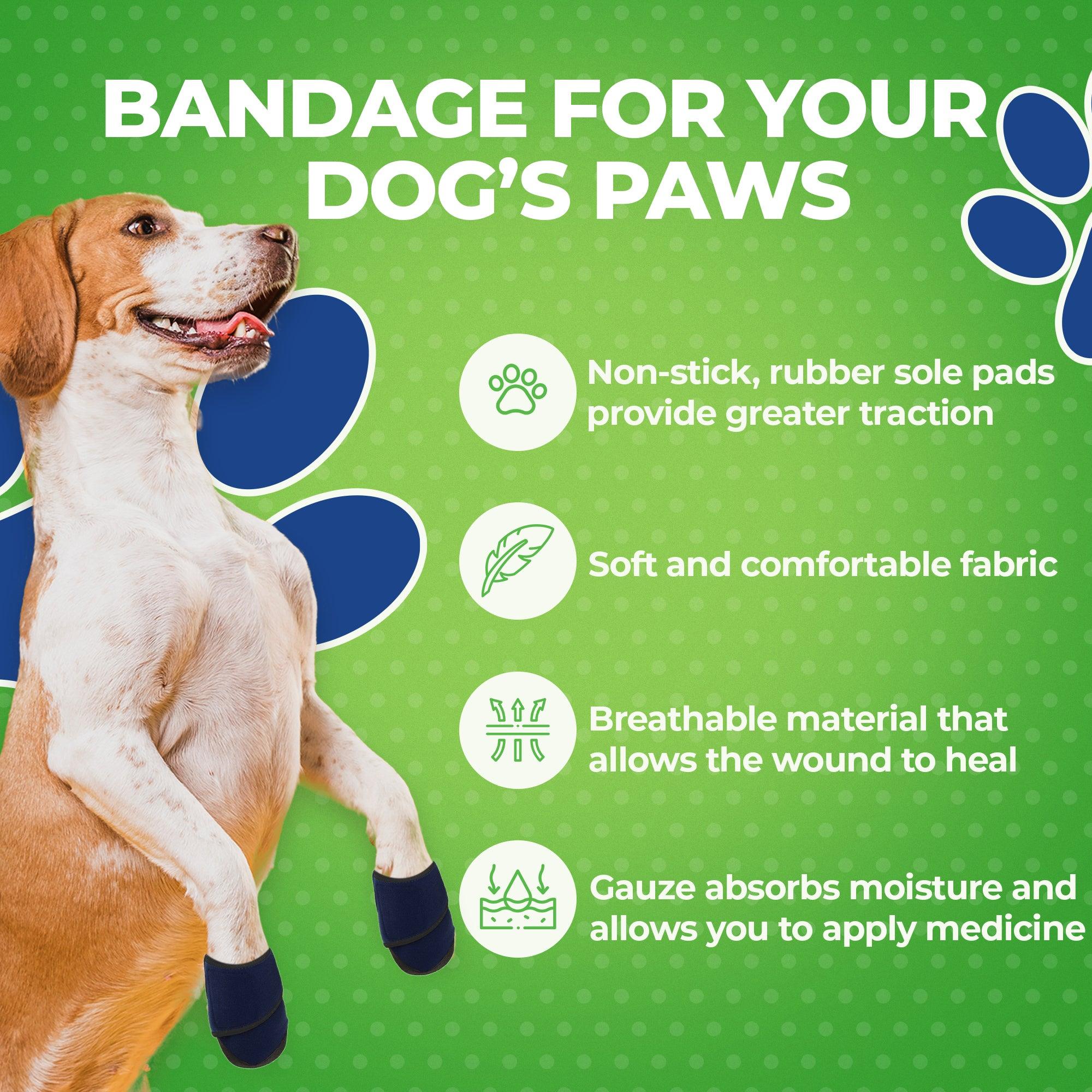 Protective paw fashion covers for dogs