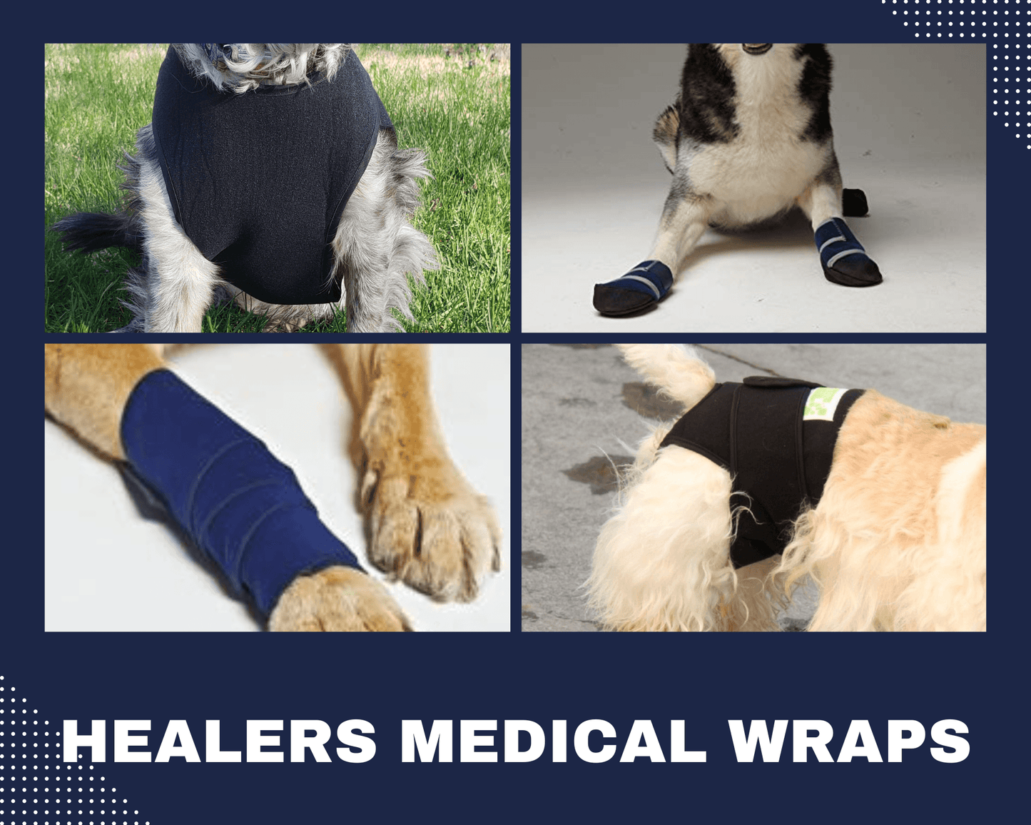 Healers Therapeutic & Anxiety Front Body Wrap