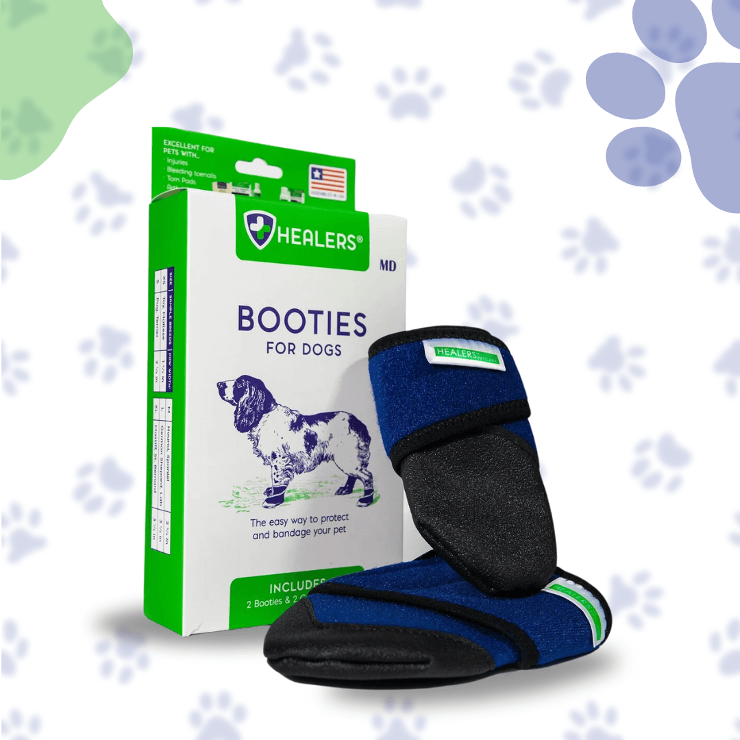 Healers Medical Dog Booties Protective Comfortable Paw Support Healers PetCare