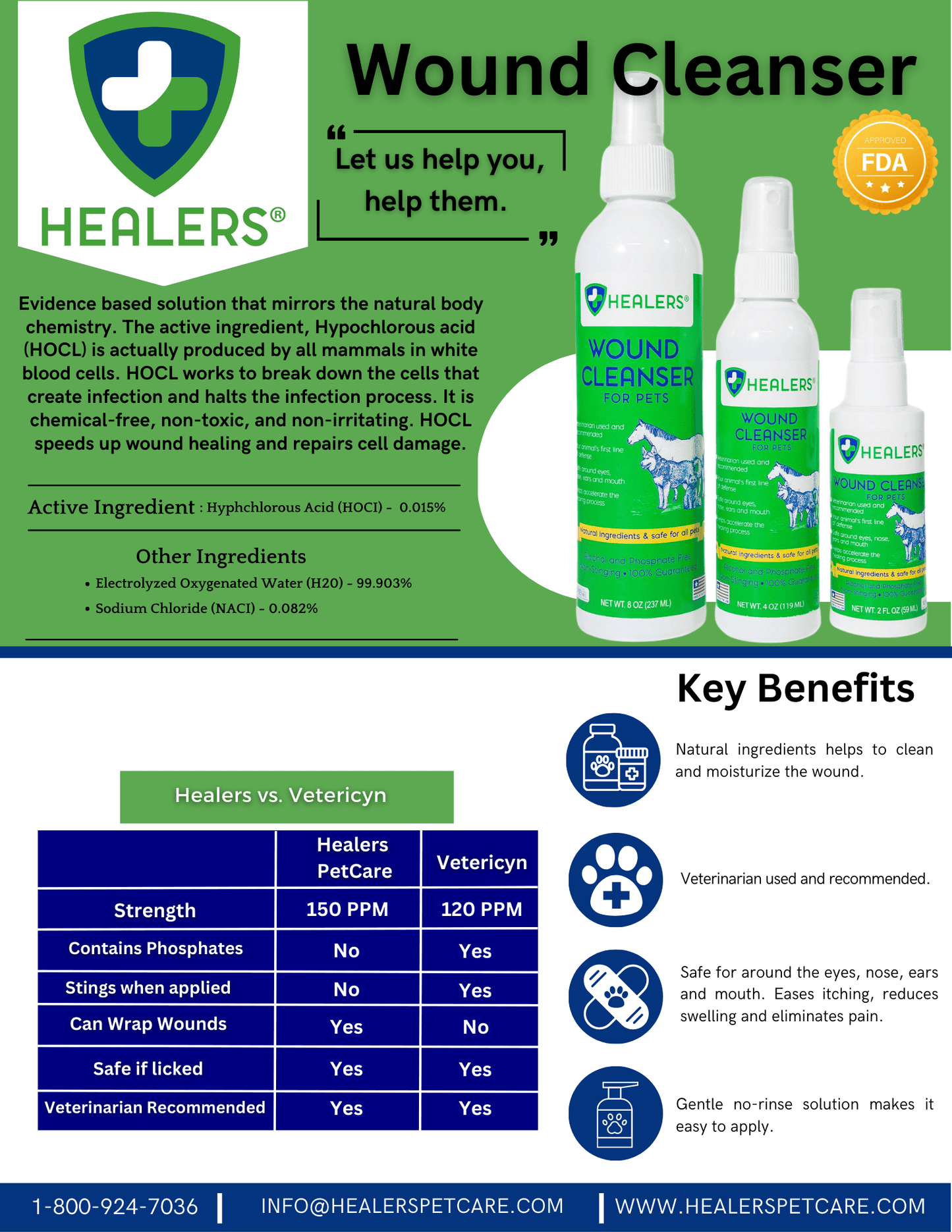 Healers Wound Cleanser