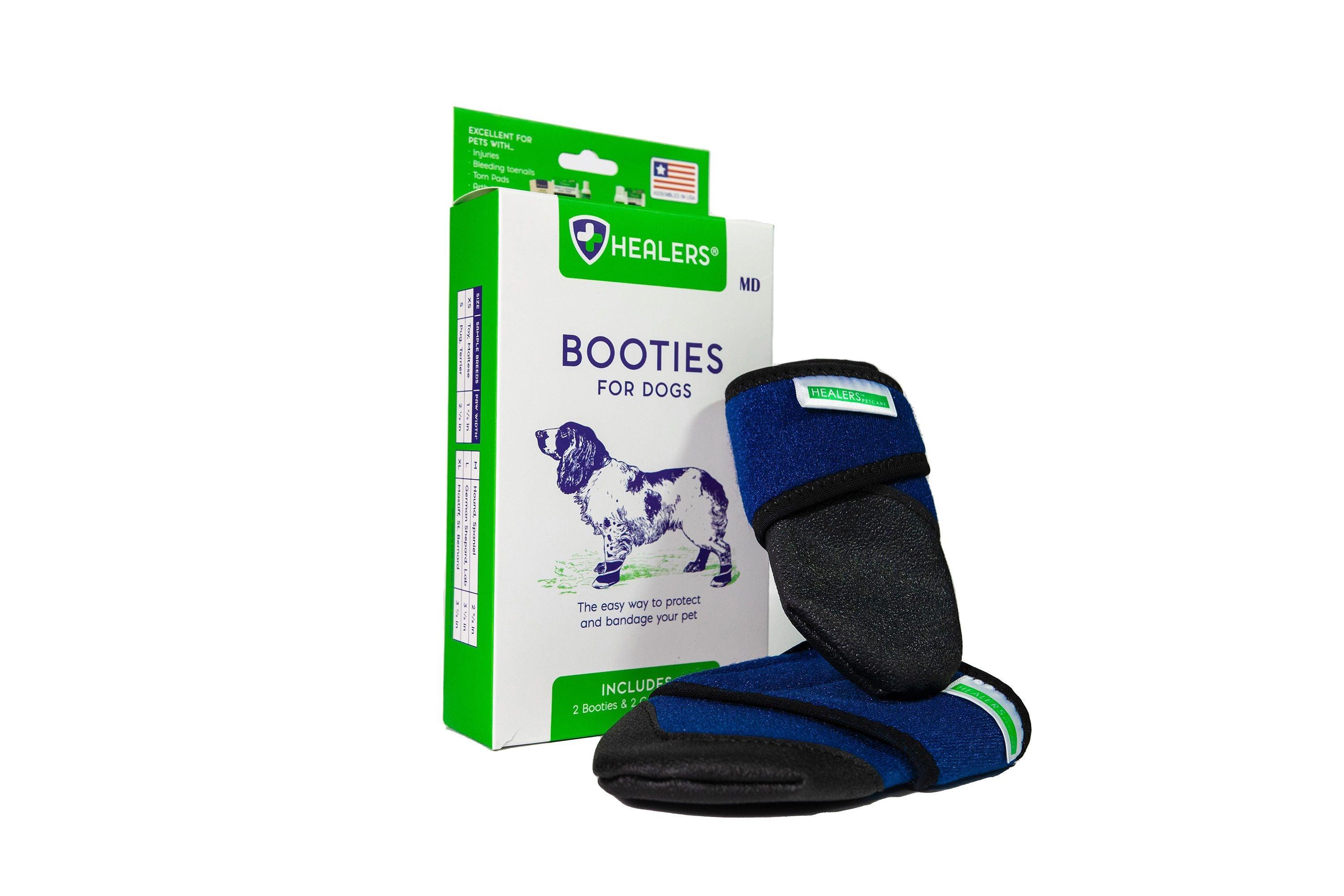 Healers Medical Dog Booties Protective Comfortable Paw Support Healers PetCare